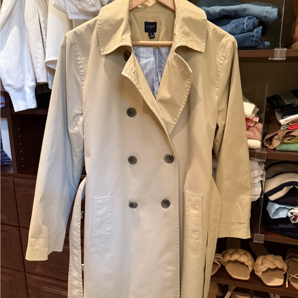 J.Crew Belted Trench Coat